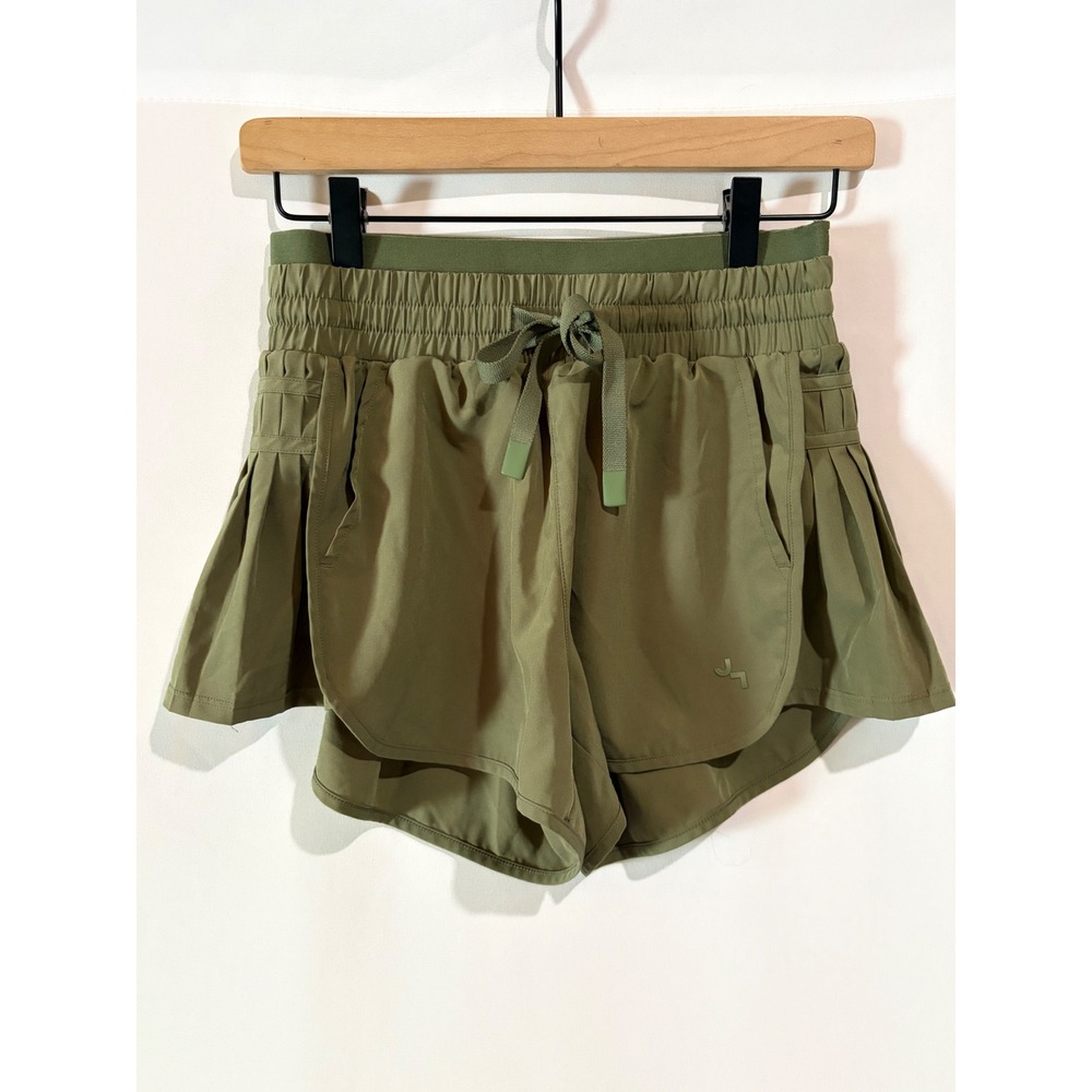 JoyLab Athletic Running Shorts Green XS Workout Gym Activewear Performance Yoga